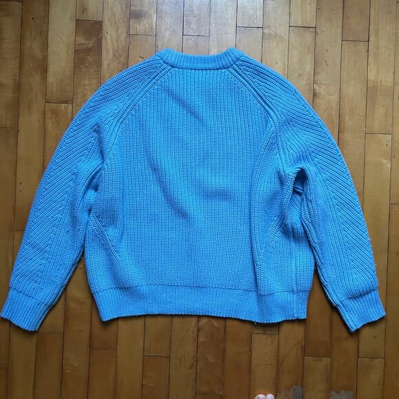 Demylee Chelsea Wool Sweater M Blue - Picture 4 of 6